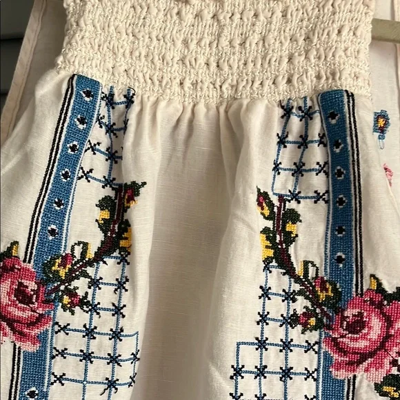 Free People Embroidered Sleeveless Top - Picture 2 of 3